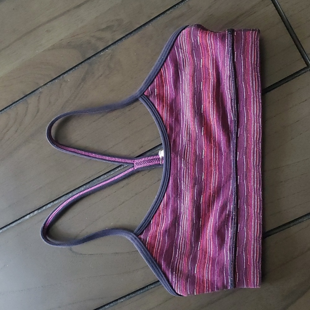 Lululemon Flow Y Bra IV, Space Dye Twist,  4